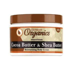 Africa's Best Ultimate Organics Cocoa Butter & Shea Butter Moisturizing Body Cream