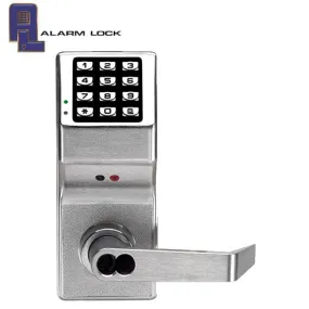 Alarm Lock Trilogy - DL3200 - Digital Keypad Lever Set w/ High Capacity Audit Trail - SFIC Prep Less Core - 26D - Satin Chrome - Grade 1