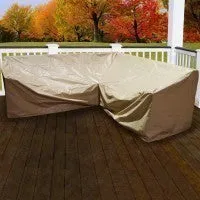 All Weather Outdoor Furniture Cover - 5 Piece Sectional