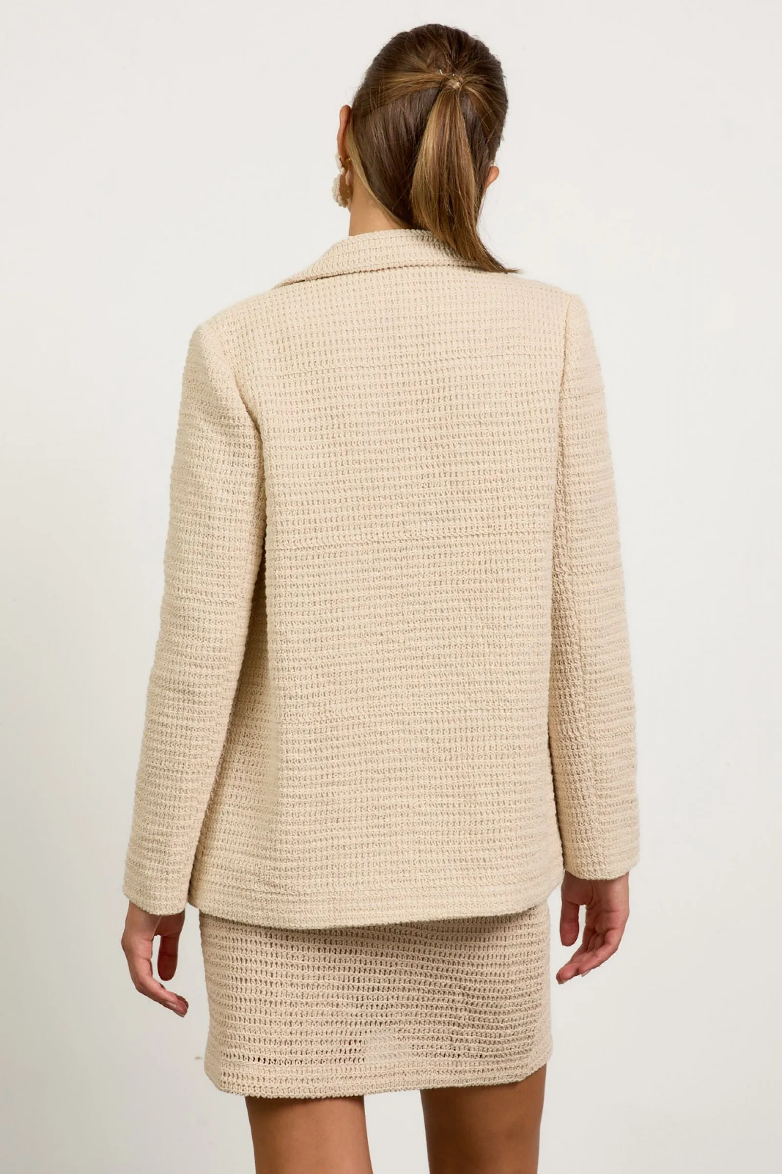 Allison Crochet Blazer