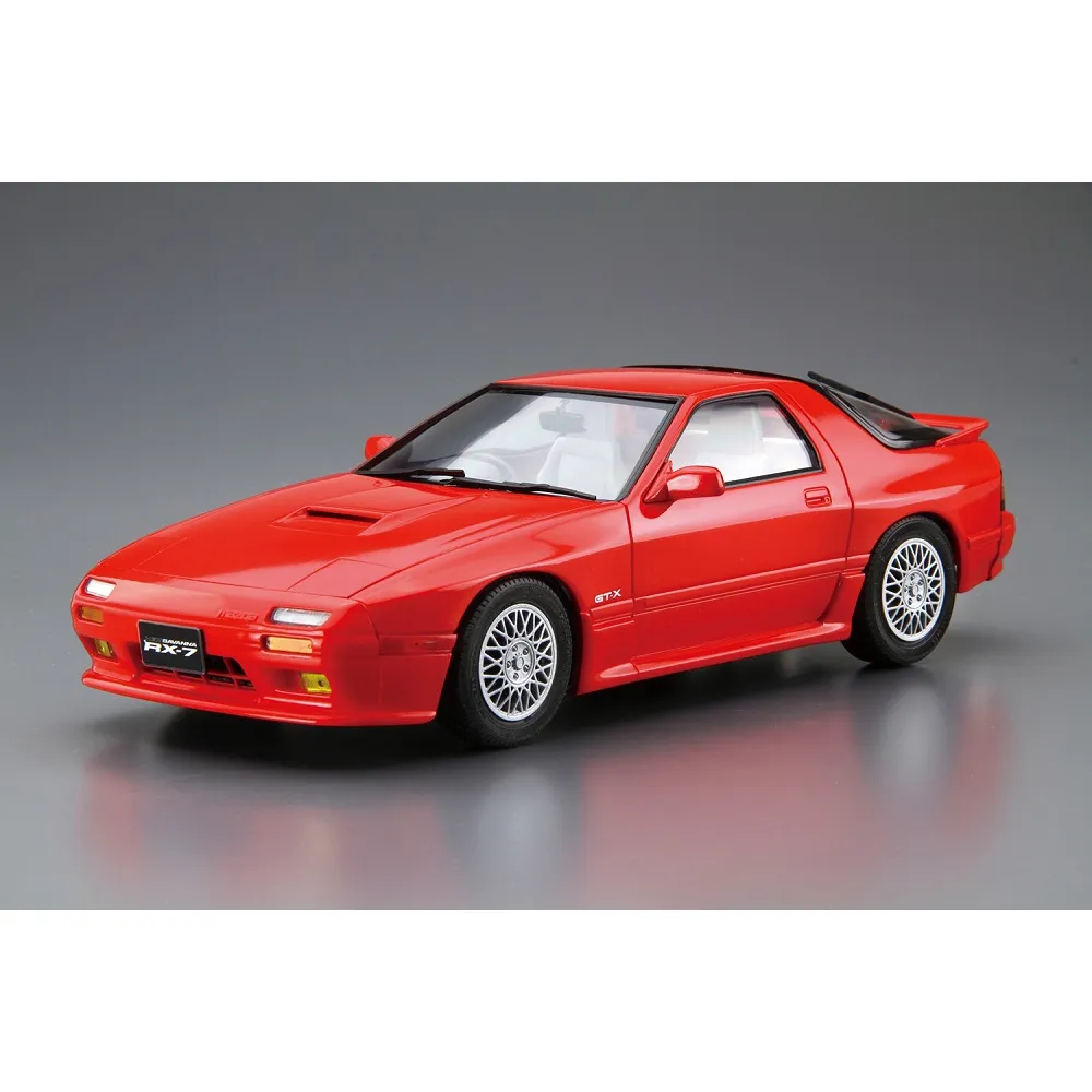 Aoshima: 1/24 Mazda FC3S Savanna RX-7 '89 Scale Model Kit #64