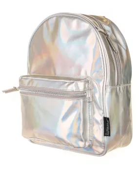 Backpack | MINI |METALLIC LASER Silver