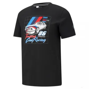 BMW T-shirt, Puma BMW MMS Vintage, Black, 2021