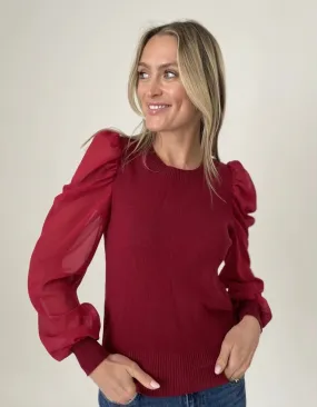 Burgundy Stella Top