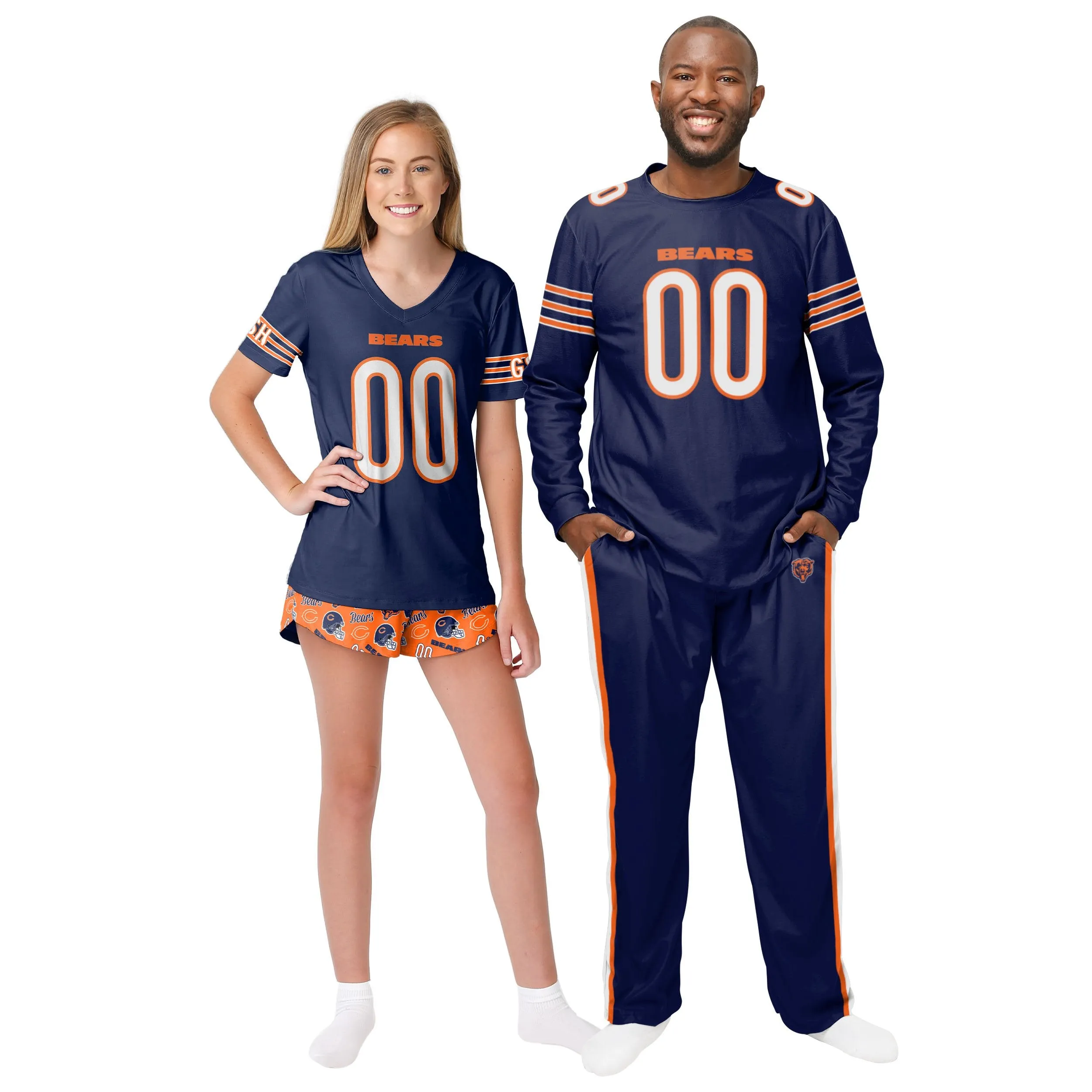 Chicago Bears NFL Mens Gameday Ready Pajama Set