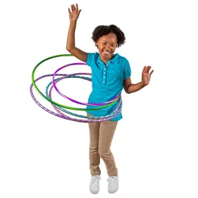 Colorful Assorted Plastic Fun Hoops- 3 count