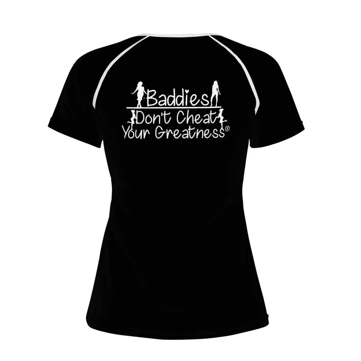 DCYG 24SX Baddies White & Black Women's All-Over Print T shirt