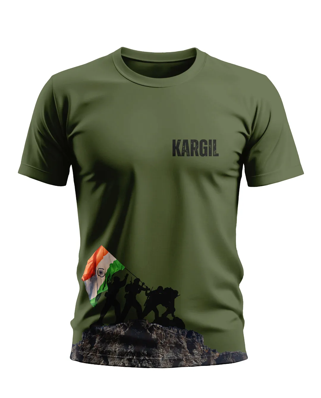 Designer Kargil Soft Cotton T-shirt