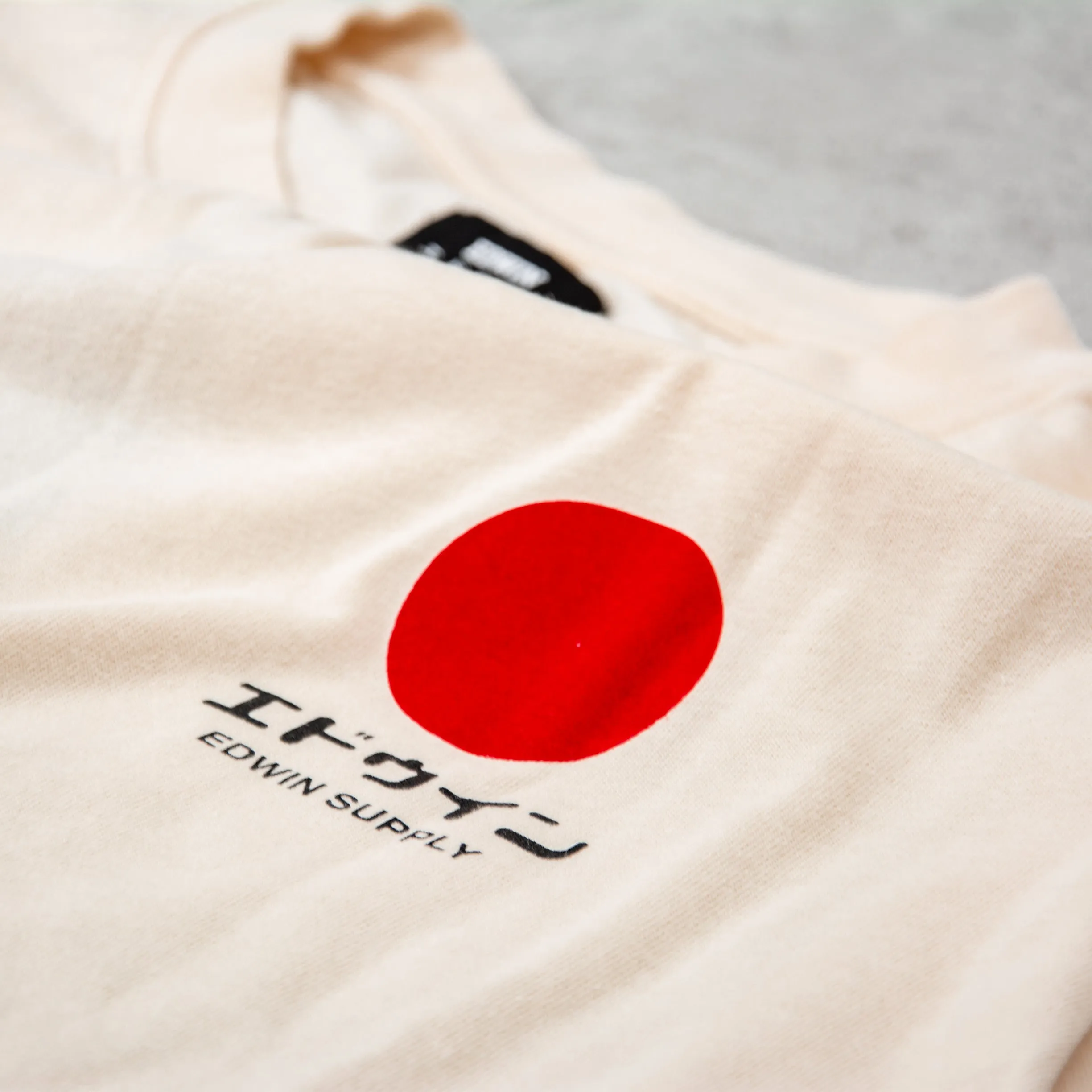 Edwin Japanese Sun Supply Tee - Whisper White