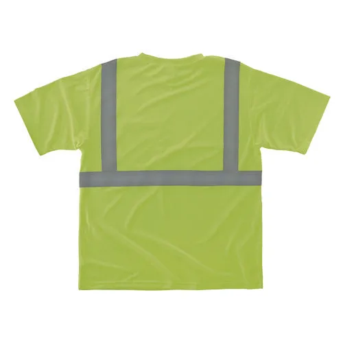 Glowear 8289-eco Class 2 Recycled Hi-vis T-shirt, 5x-large, Lime