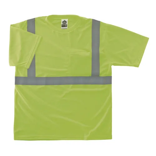 Glowear 8289-eco Class 2 Recycled Hi-vis T-shirt, 5x-large, Lime