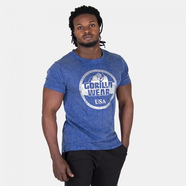 Gorilla Wear Rocklin T-Shirt - Royal Blue