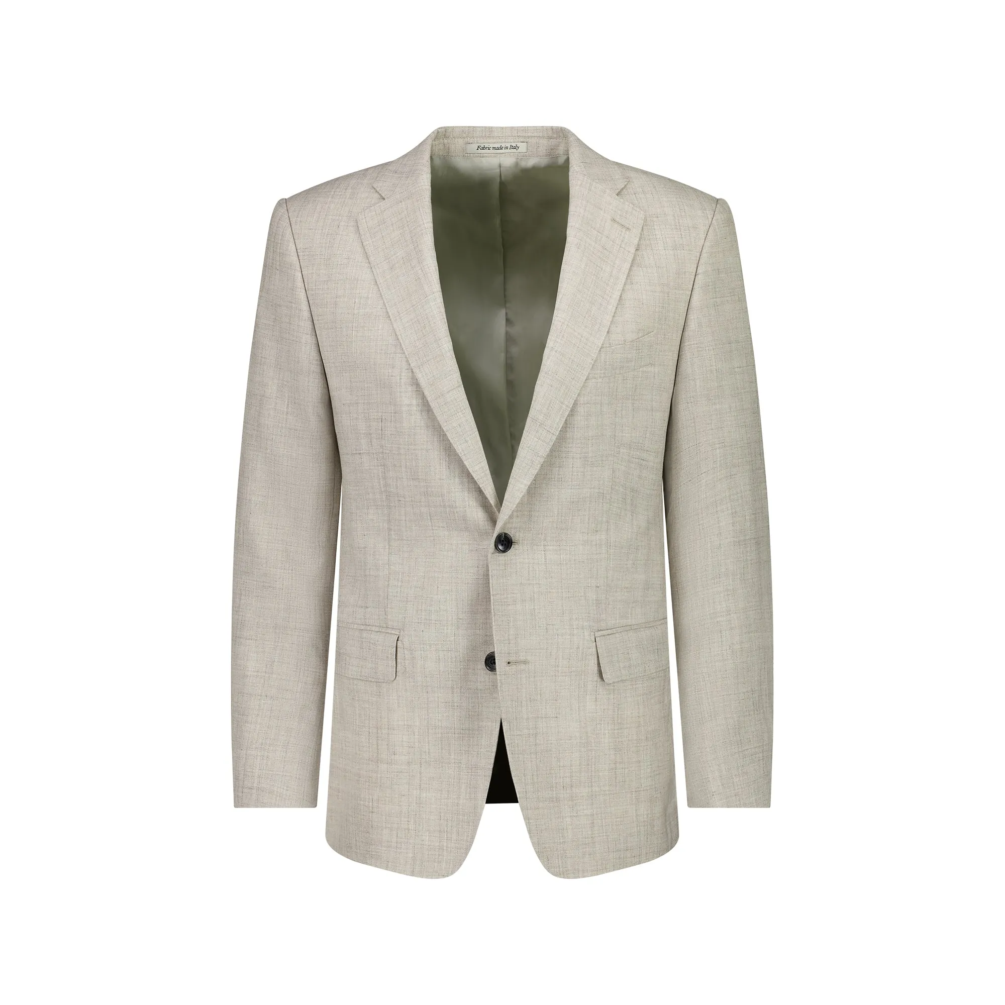 HENRY SARTORIAL Loro Piana 1/2 Canvas Blazer BEIGE REG