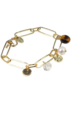 Hera Modern Arabic MashAllah Charm Bracelet - Final Sale