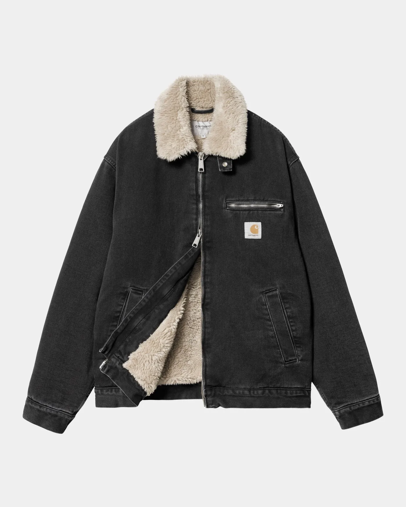 Herald Jacket Black/Wall Stone Washed