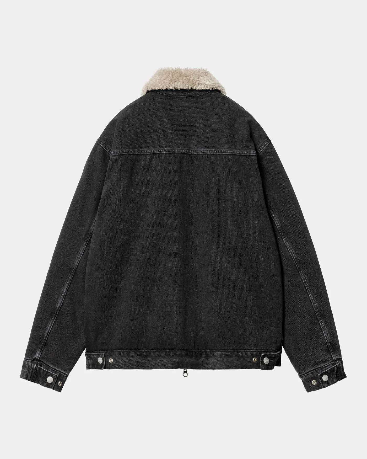 Herald Jacket Black/Wall Stone Washed