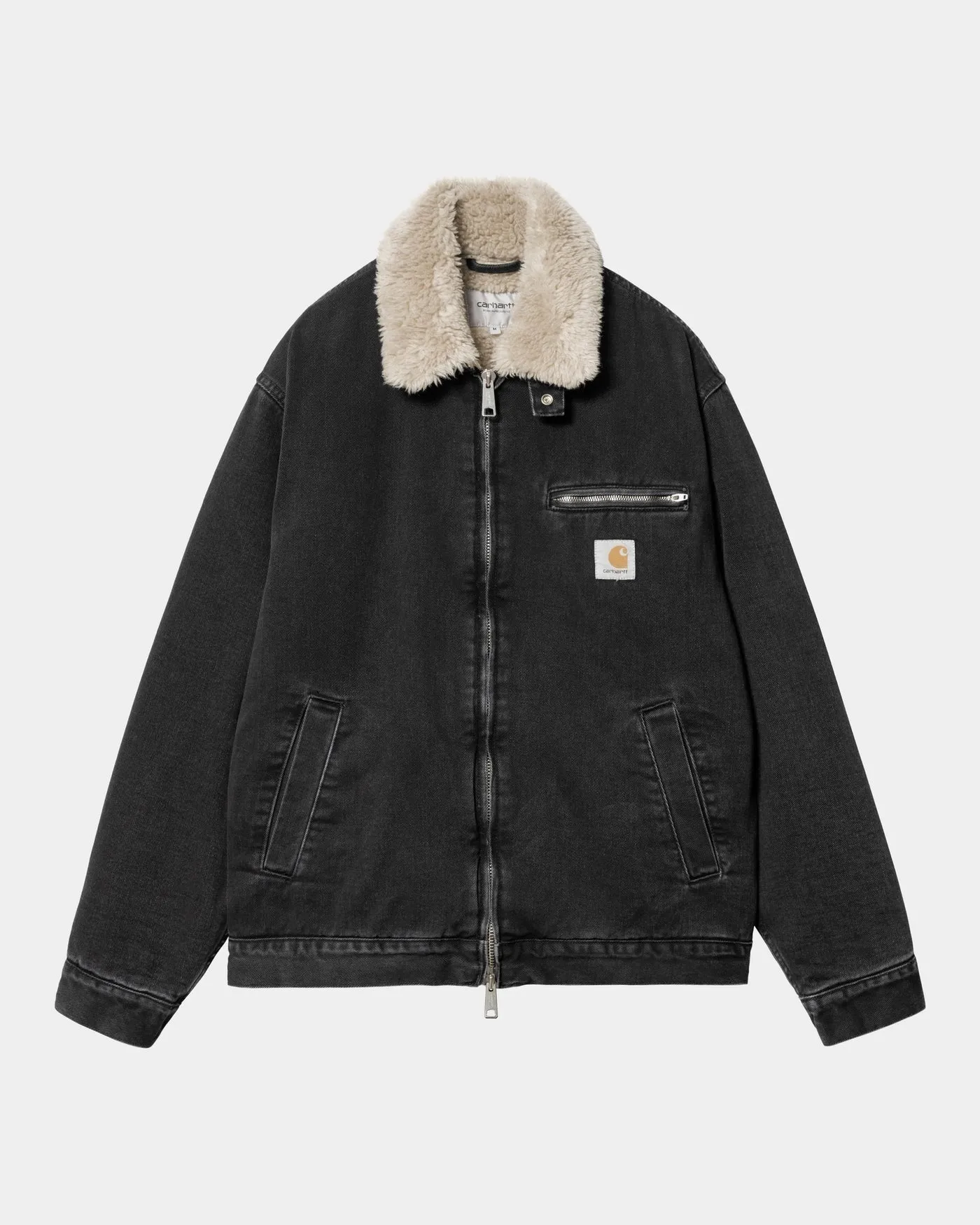 Herald Jacket Black/Wall Stone Washed