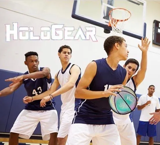 HoloHoops: Holographic Glowing Reflective Basketball