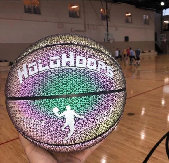 HoloHoops: Holographic Glowing Reflective Basketball