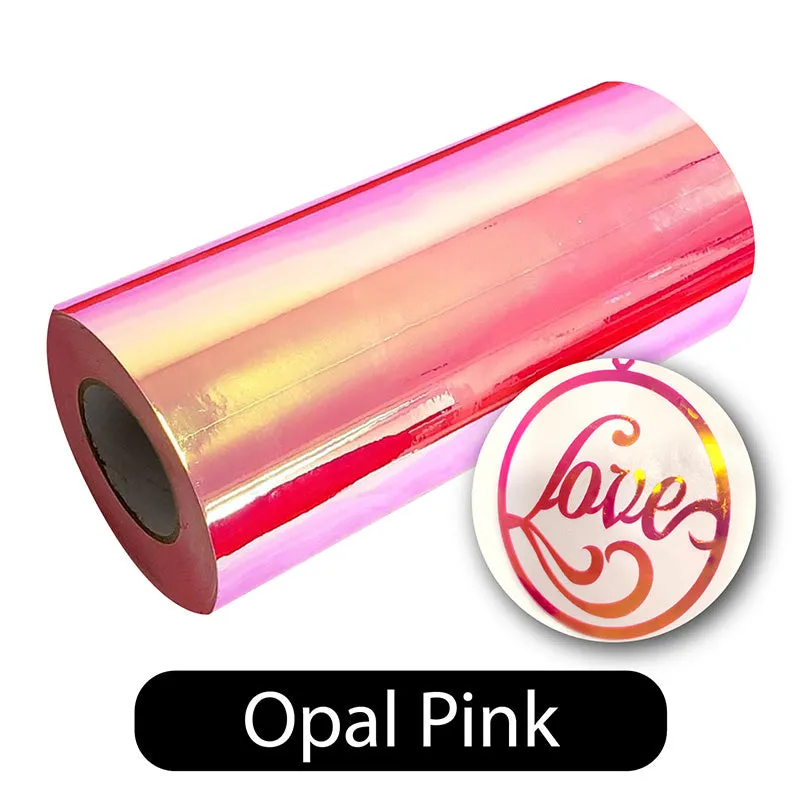 HT-Holographic Opal Adhesive Vinyl 12.8" Roll (Yard)