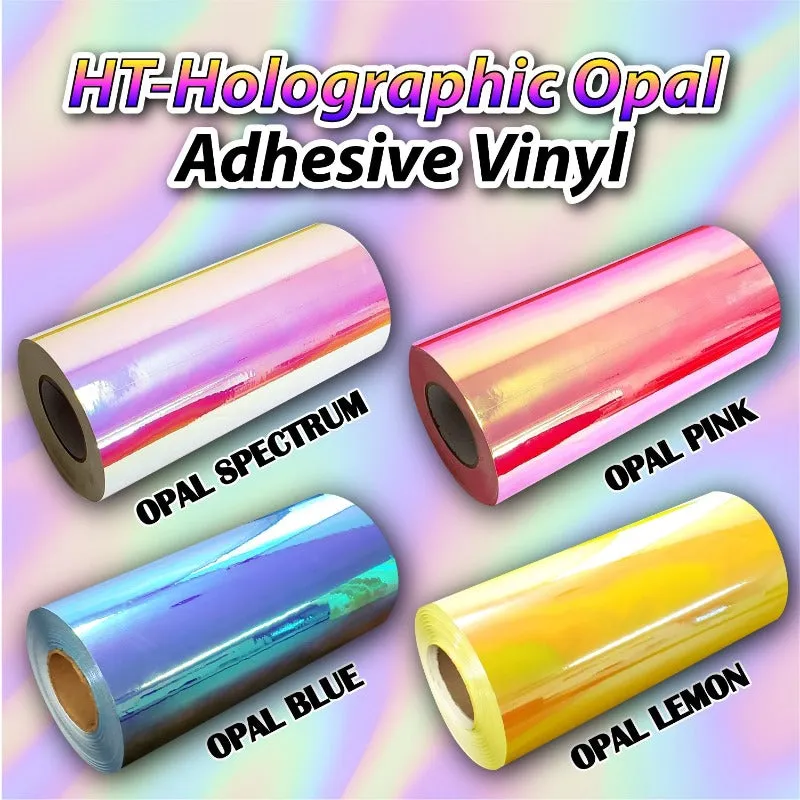 HT-Holographic Opal Adhesive Vinyl 12.8" Roll (Yard)