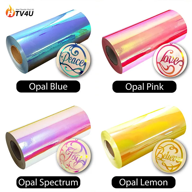 HT-Holographic Opal Adhesive Vinyl 12.8" Roll (Yard)