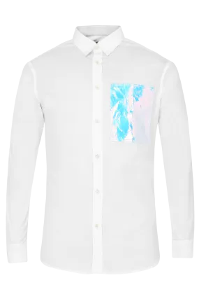 Html   Shirt with holographic patch