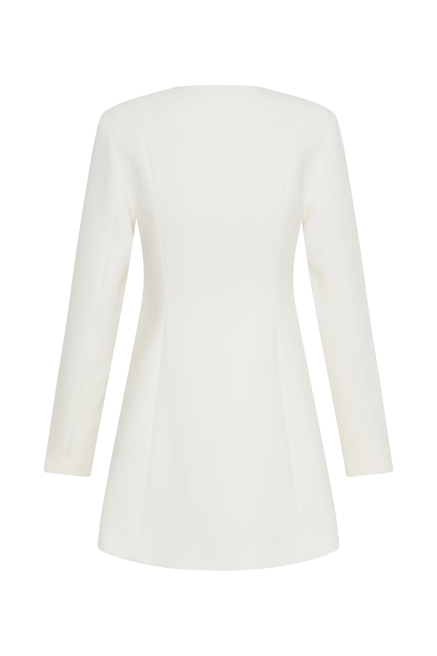 Hurley Long Sleeve Blazer Mini Dress - Ivory