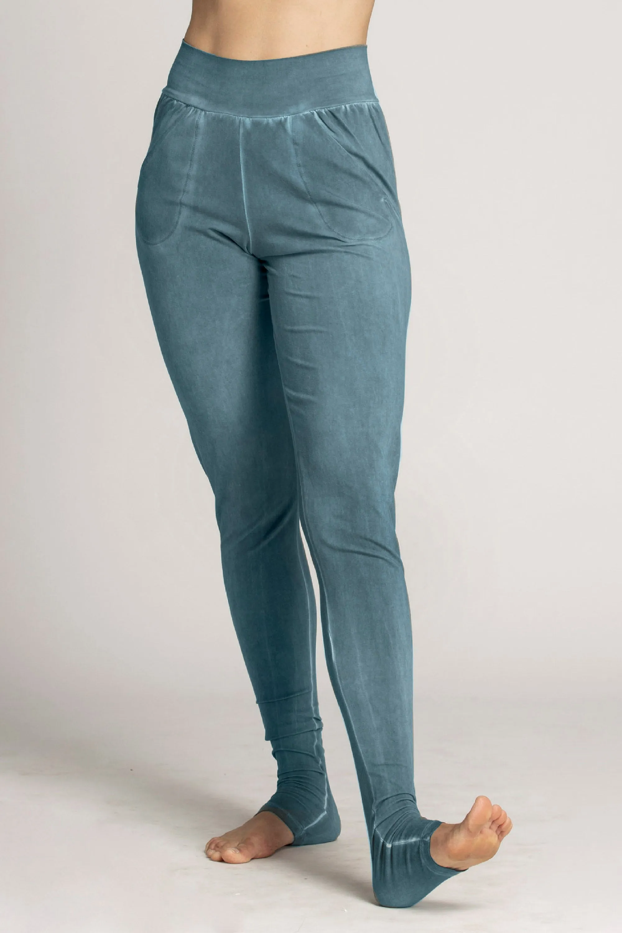 I'mPerfect Stonewash Extra Long Slouchy Pants 35%off