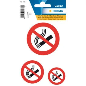 Information labels 'Don´t smoke' weatherproof (5736)