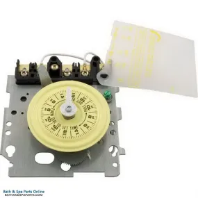 Intermatic T104 Timer Mechanism [DPST] [230v] [24hr] [Yellow Dial] (T104M)