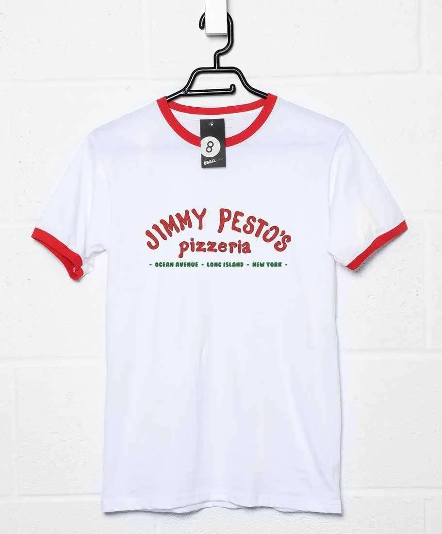 Jimmy Pesto's Pizzeria Ringer T-Shirt