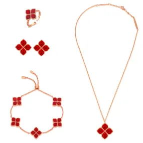 Joory / Set Red Rose Gold