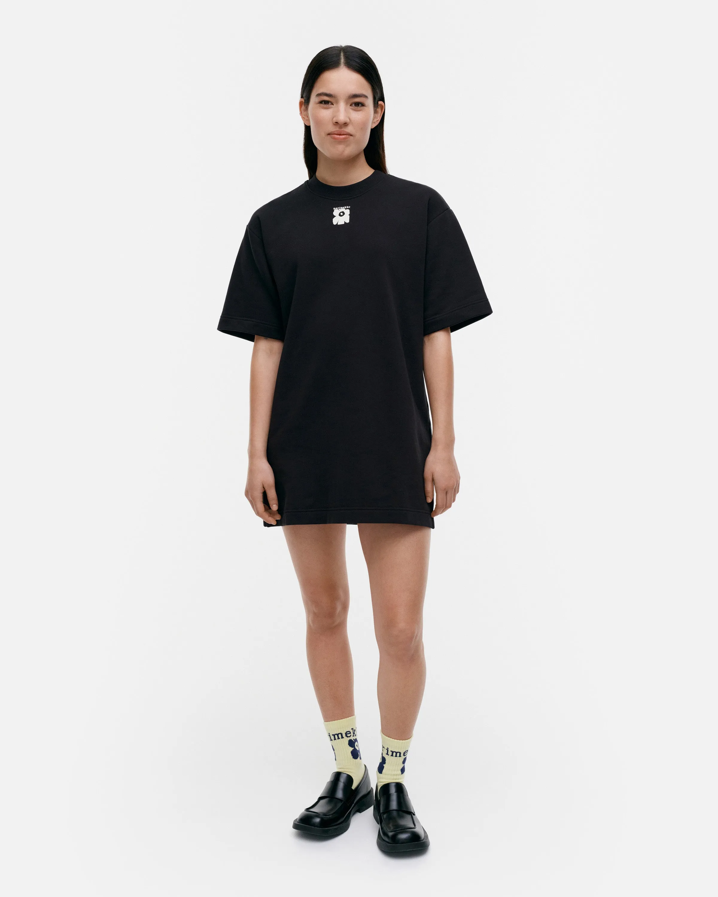 Kioski Laser Unikko Placement T-Shirt Dress 85cm