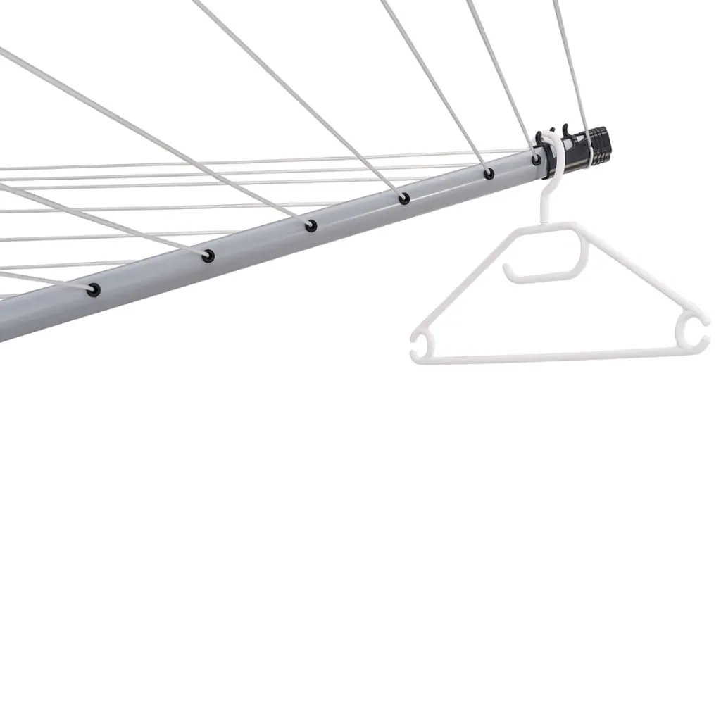 Leifheit Rotary Clothesline LinoPush 500 Schwarz 85360