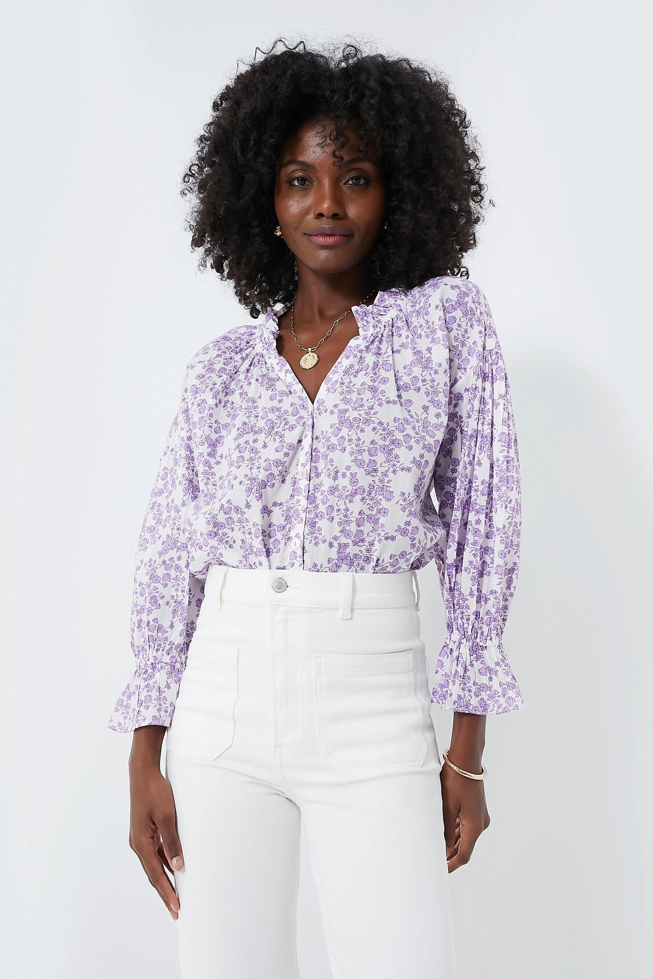 Lilac Lucrecia Rachel Shirt