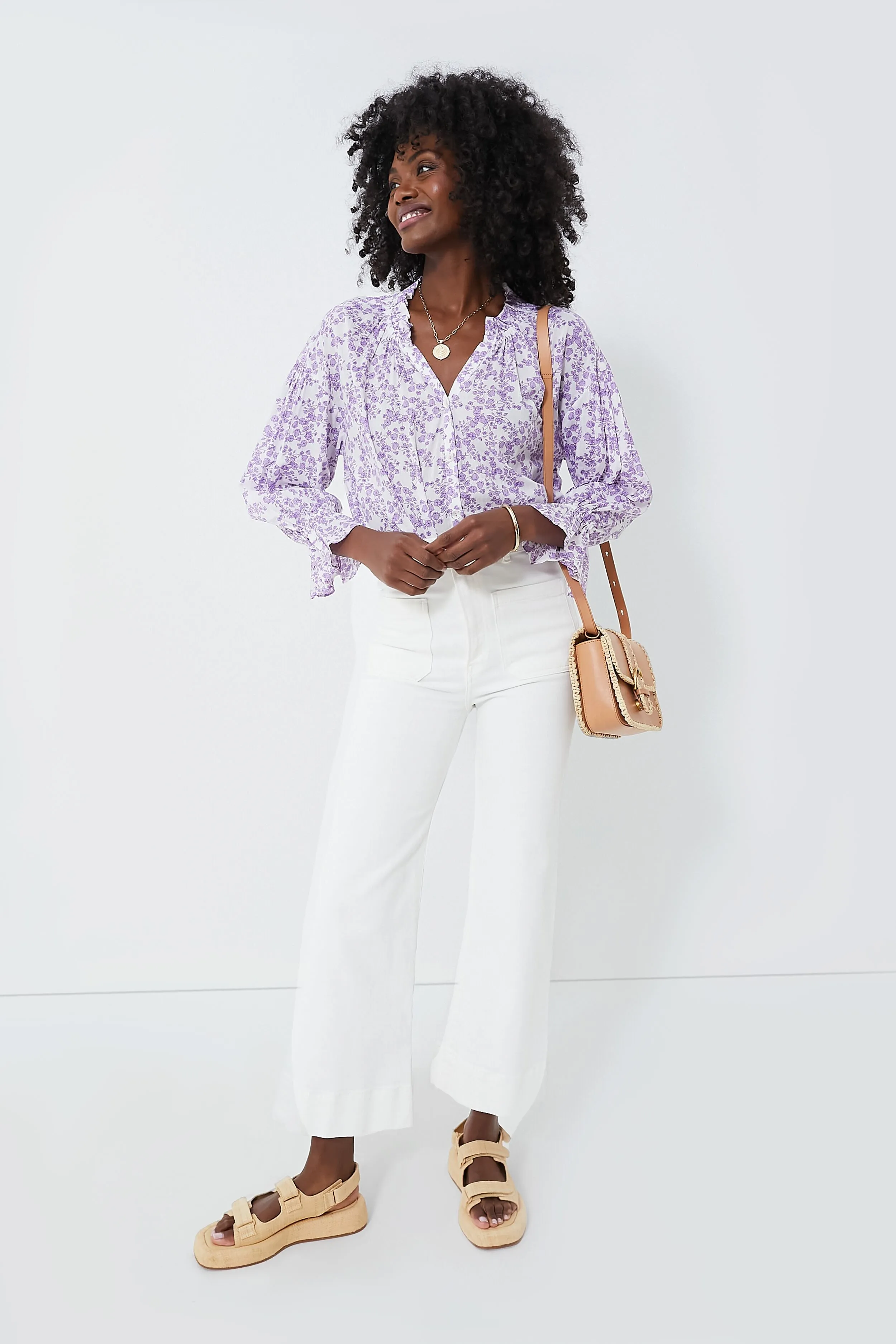 Lilac Lucrecia Rachel Shirt