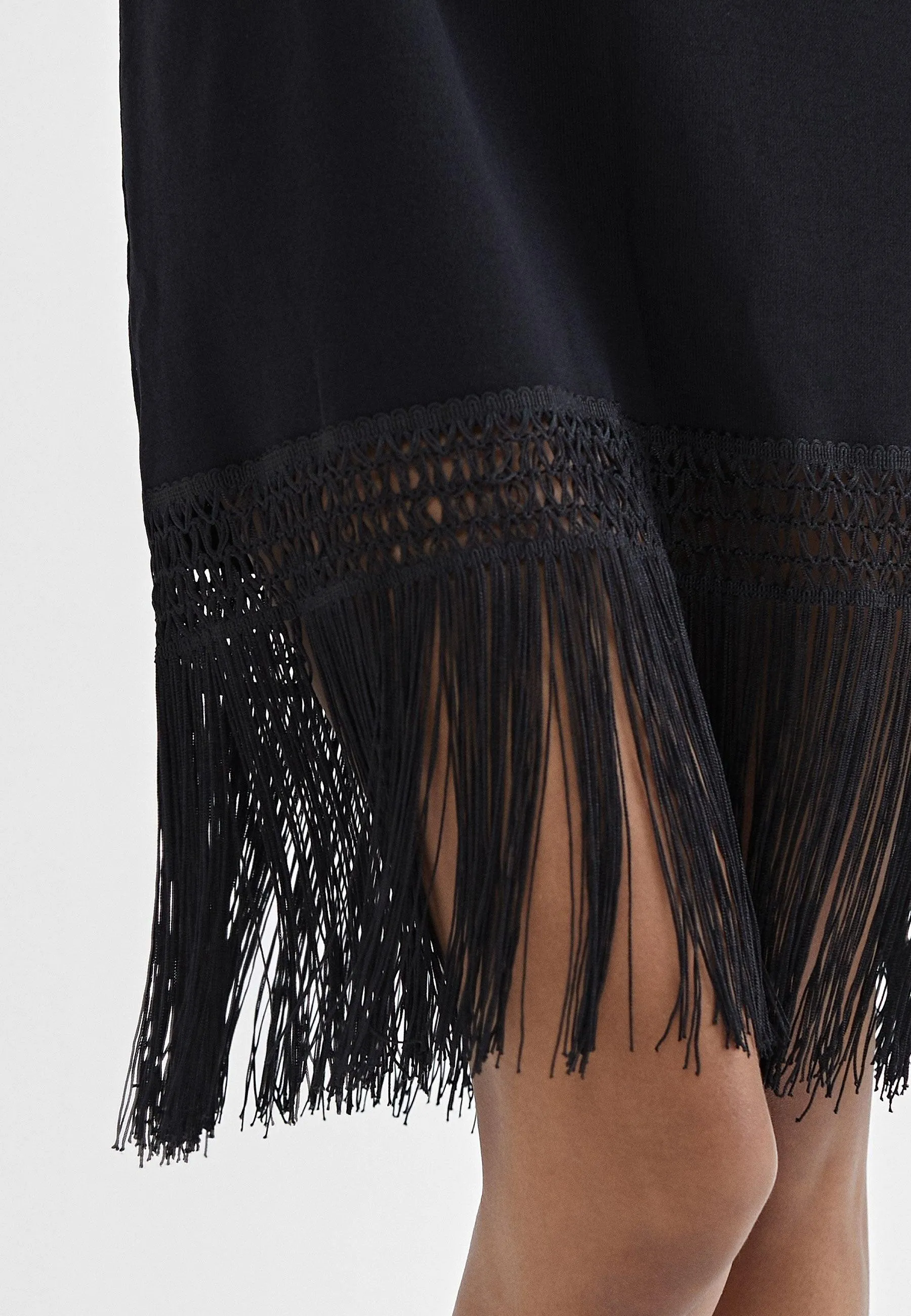 Long fringed top