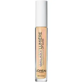 L'OREAL - Infallible Galaxy Lumiere Holographic Lip Gloss Ethereal Gold - 0.1 fl oz (3 ml)