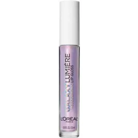 L'OREAL - Infallible Galaxy Lumiere Holographic Lip Gloss Polaris Pink - 0.1 fl oz (3 ml)