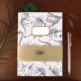 Mesozoic Dinosaur Print Notebook