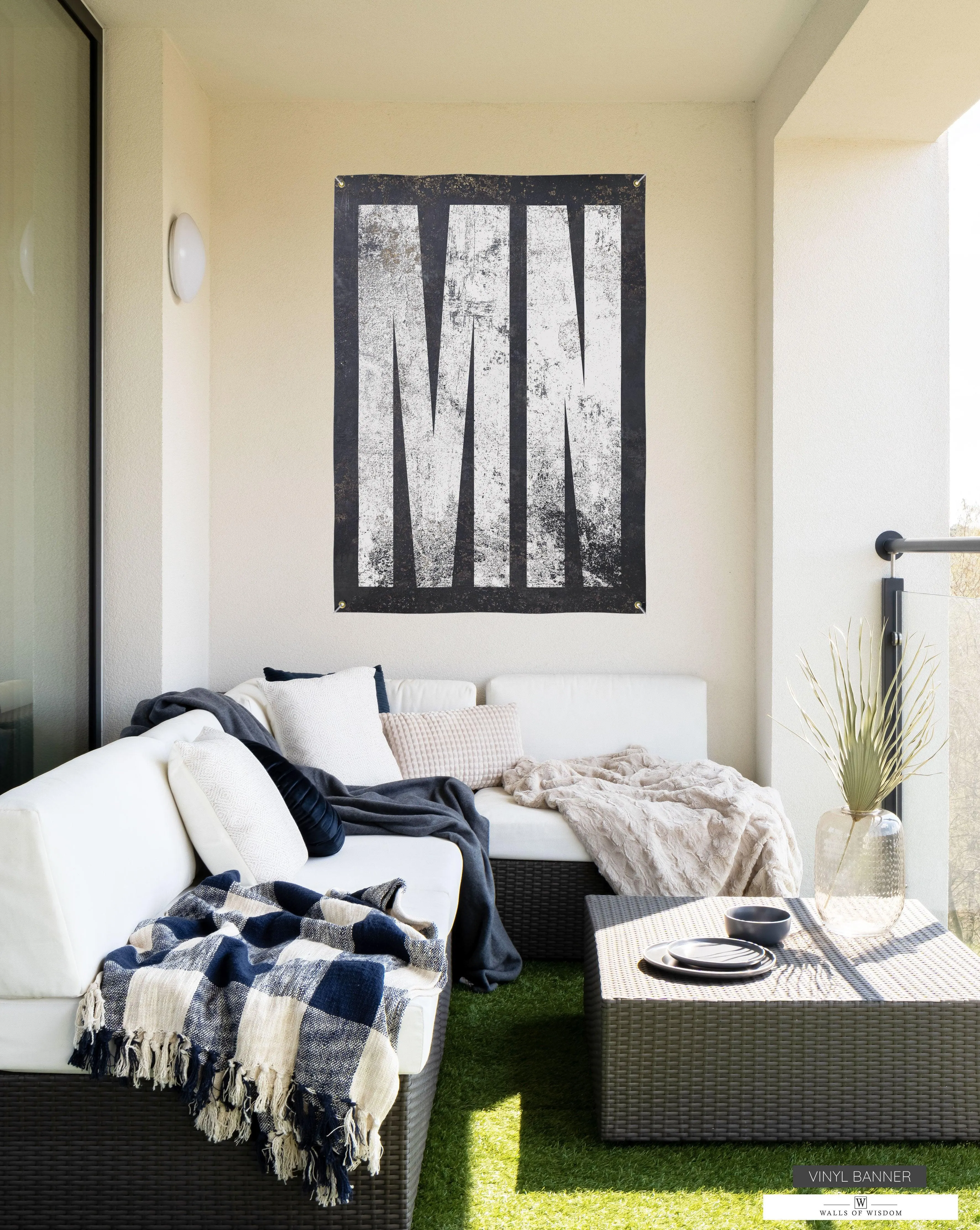 Minnesota Lake Life: Weatherproof Indoor Outdoor Vinyl Banner