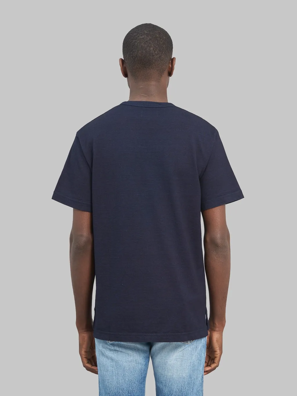 Momotaro MXTS1006 Yarn-Dyed Indigo T-shirt