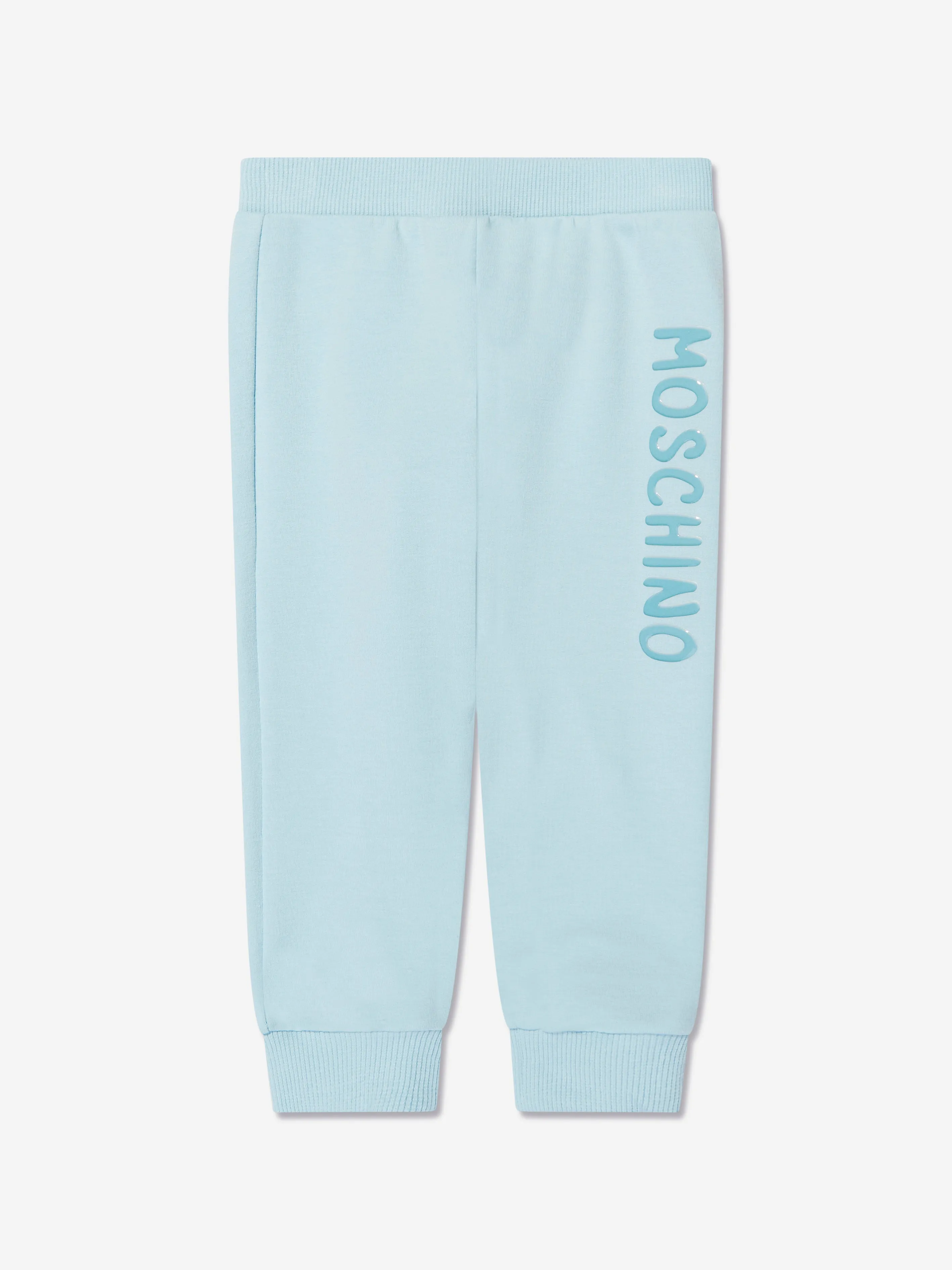 Moschino Baby Teddy Logo Tracksuit in Blue