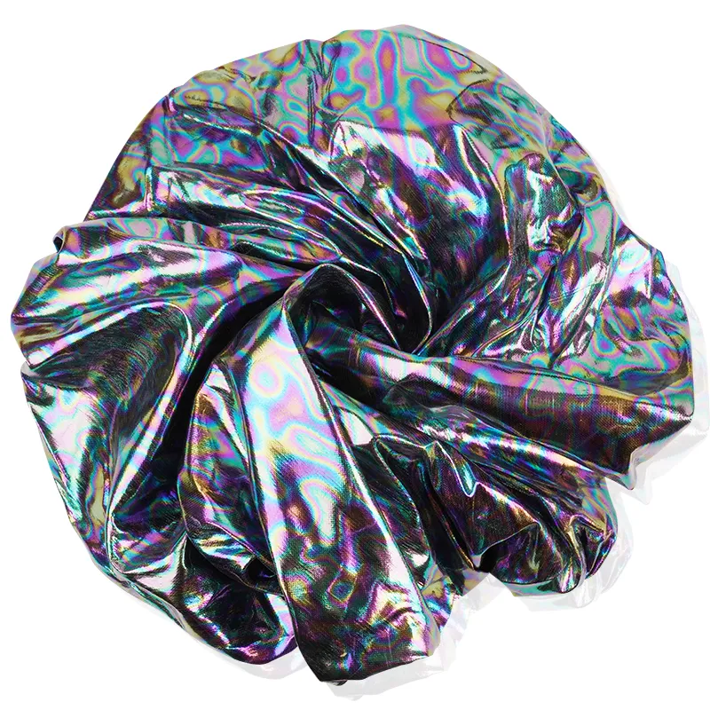 Ms. Remi Silky Satin Vivid Bonnet XL Platinum Leopard