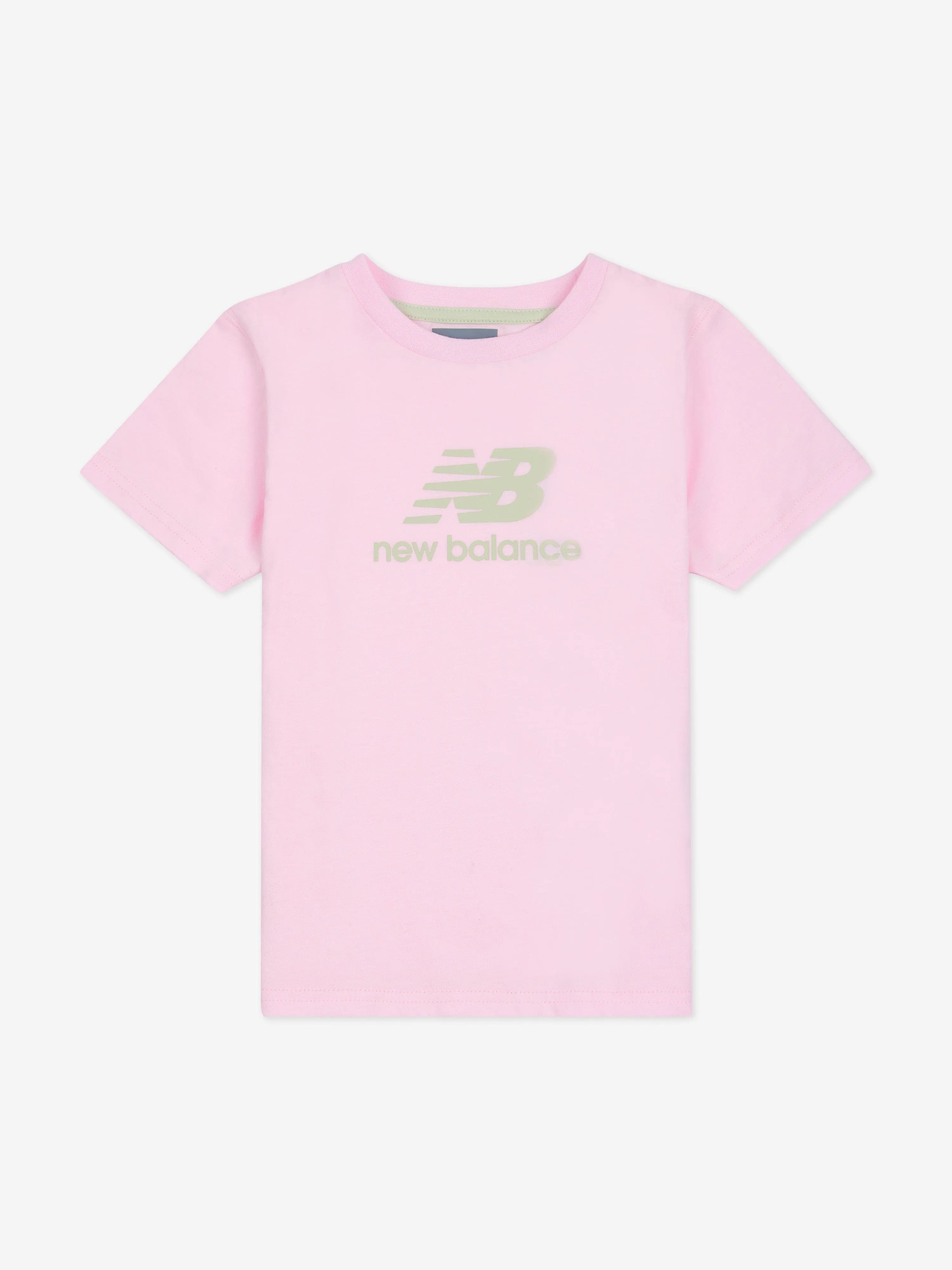 New Balance Girls T-Shirt and Tracksuit Set in Green