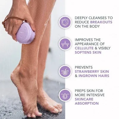 New - FOREO LUNA for Body Bath Brush - Lavender