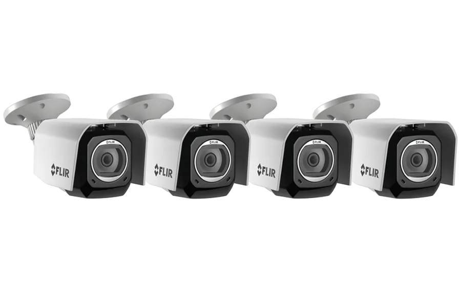 Outdoor WiFi Camera with Cloud Recording (4-pack)