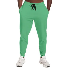 Pastel Green Joggers | Unisex | with PLUS sizes | Bright Pastel Green | C60M0Y60K0