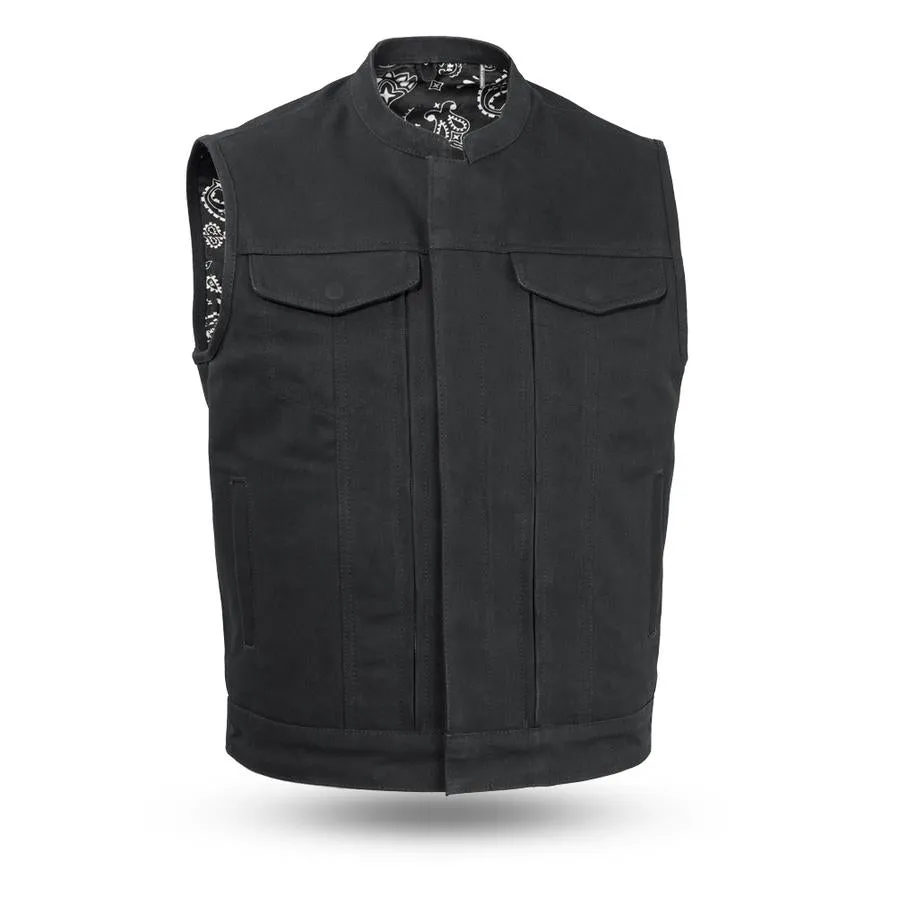 Perth County Moto Canvas Vest